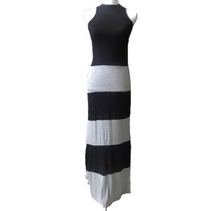 MONTEAU | Color Block Maxi Dress